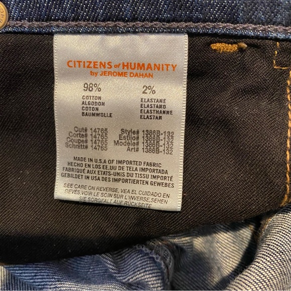 Citizens of Humanity Dani Cuffed Crop Leg Jeans - Picture 5 of 8